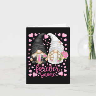 Funny Forever Gnome - Unique Wedding Gnomies Bride Card