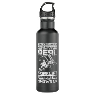 Funny Forklift Operator 710 Ml Water Bottle