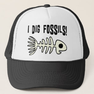 Funny Fossil Gift Item Trucker Hat