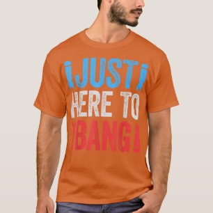Funny Fourth Of July 4th Of July Im Just Here To B T-Shirt