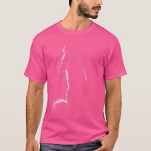 Funny Fox Animal Lover Graphic Cute Foxes Abstract T-Shirt