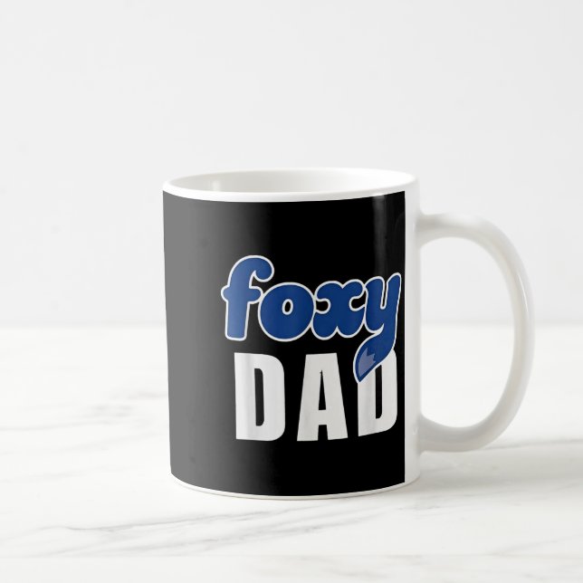 Funny Foxy Dad  Coffee Mug (Right)