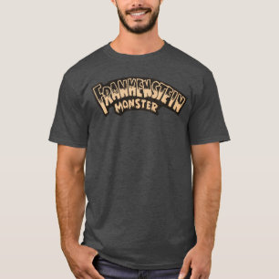 Funny Frankenstein Halloween Horror Movie Vintage T-Shirt