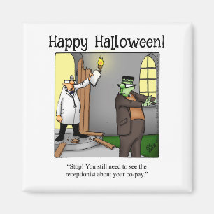 Funny Frankenstein Monster Humour Magnet