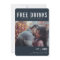 Funny Free Drinks Photo Navy Wedding