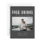 Funny Free Drinks Wedding Gray Save the Dates