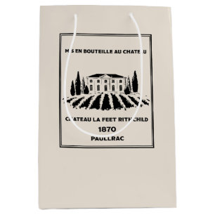 Funny French Birthday  Medium Gift Bag