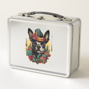 Funny French Bulldog Art Classic T-Shirt Metal Lunch Box