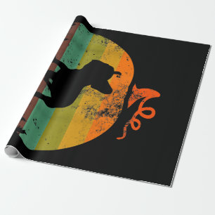 Funny French Bulldog Dog Pumpkin Halloween Costume Wrapping Paper