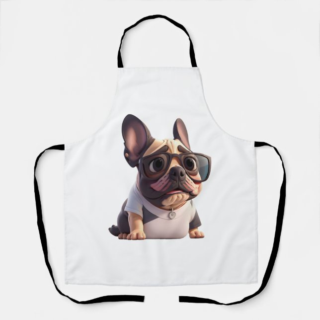 funny French Bulldog!  Essential T-Shirt Apron (Front)