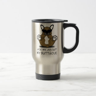 FUNNY FRENCH BULLDOG, French Bulldog Gift Travel Mug