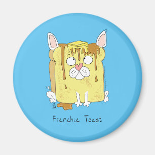 Funny French Bulldog Frenchie Cute Dog Cartoon Magnet