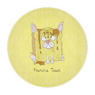 Funny French Bulldog Frenchie Dog Cute Kids Cutting Board