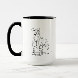 Funny French Bulldog Mug –  Ink Dog Coffee Mug