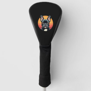 Funny French Bulldog Retro Outfits Clothes Cute Fr Golf Head Cover