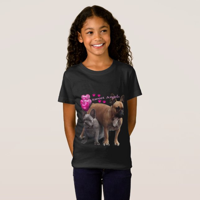 Funny French Bulldog T-Shirt (Front Full)