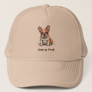 Funny French Bulldog Trucker Hat