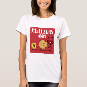funny French cheese lovers T-Shirt