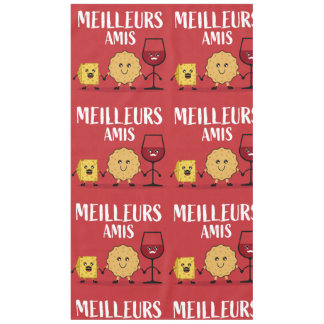 Funny French cheese lovers Tablecloth