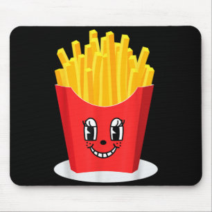 Funny French fries Costume Halloween Fries Lovers Mouse Mat