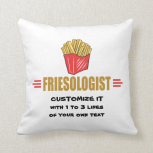 Funny French Fries Cushion