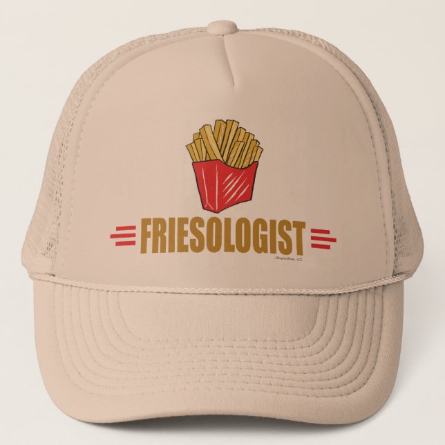 Funny French Fries Trucker Hat (Front)