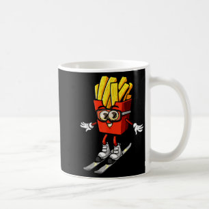 Funny french fry ski potato fries skiing instructo coffee mug