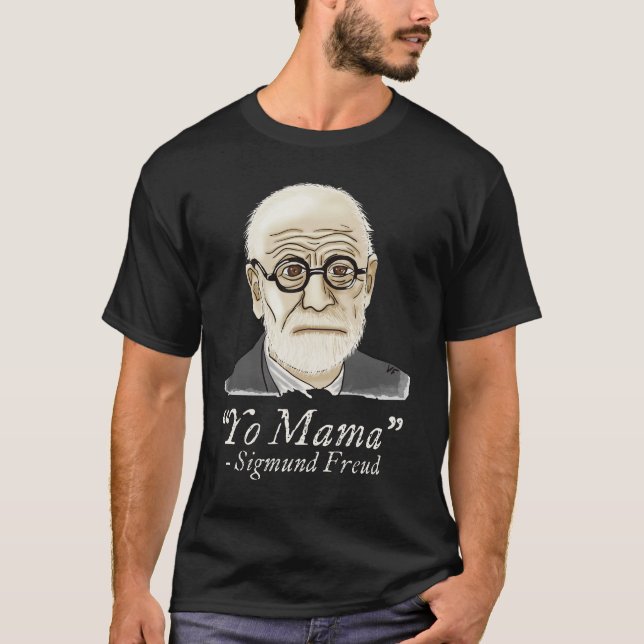 Funny Freud Psychology  T-Shirt (Front)