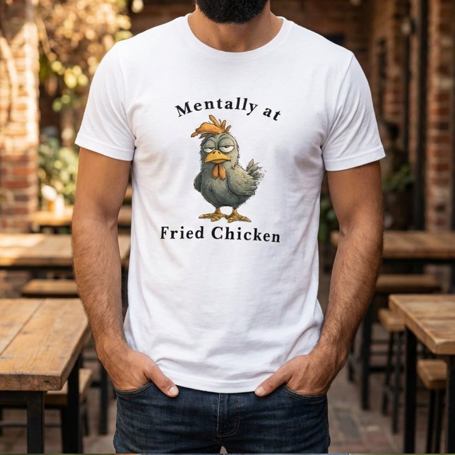 Funny Fried Chicken T-Shirt (Creator Uploaded)
