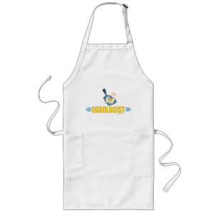 Funny Fried Eggs Long Apron