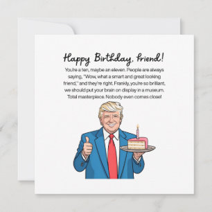 Funny Friend Birthday Card