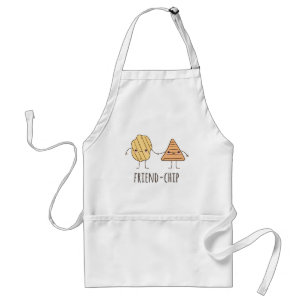 Funny Friend-chip potato chips Standard Apron