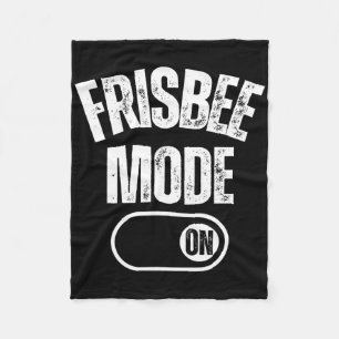 Funny Frisbee Art For Men Women Flying Disc Golf L Fleece Blanket
