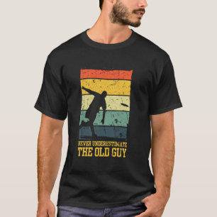 Funny Frisbee Art For Men Women Flying Disc Golf L T-Shirt