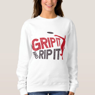 Funny Frisbee Disc Golf for Disc Golfer Sweatshirt