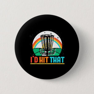 Funny Frisbee Golfer Gift Stupid Tree Frolf Disc G 6 Cm Round Badge