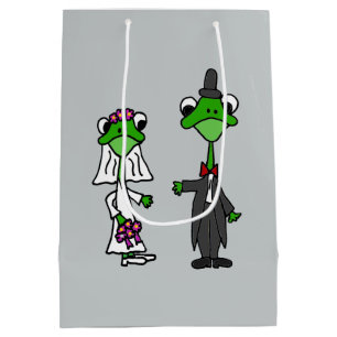 Funny Frog Bride and Groom Gift Bag