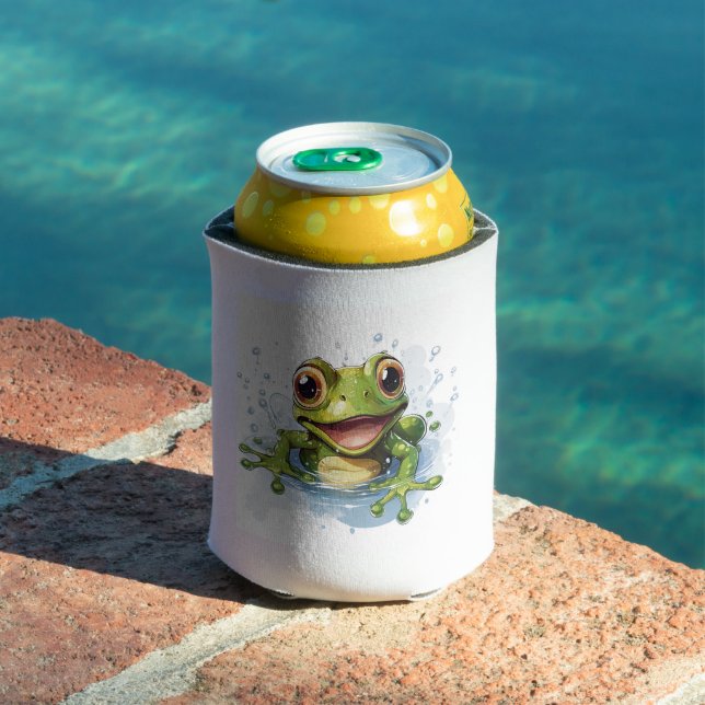 Funny frog can cooler (In Situ Pool)