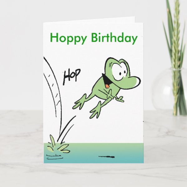 Funny Frog Cards 