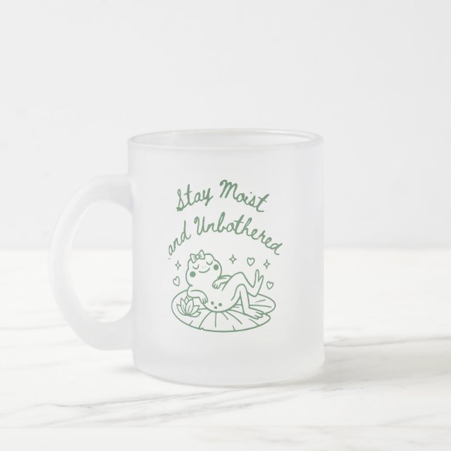 Funny Frog Coffee Mug Gift (Left)