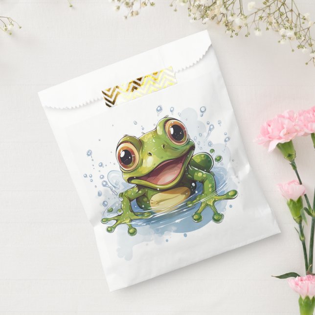 Funny frog favour bags (Sealed)