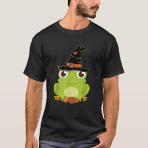 Funny Frog Halloween Costume For Kids Men Women Cu T-Shirt
