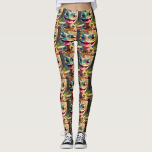 FUNNY FROG LEGGINGS YOGA PANTS