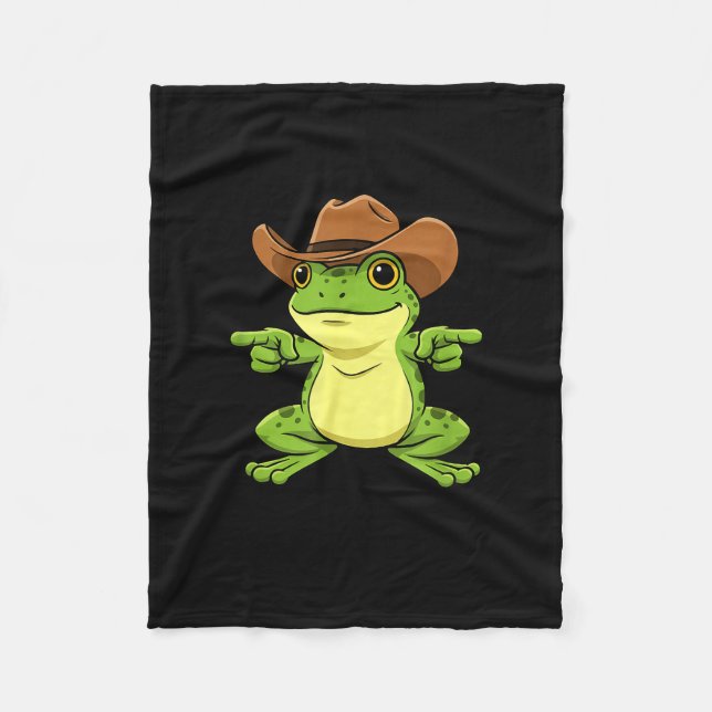 Funny Frog Me No Problemo Narrator But It Was All  Fleece Blanket (Front)