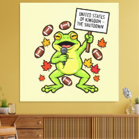 Funny Frog Meme Satire – United States of Kingdom