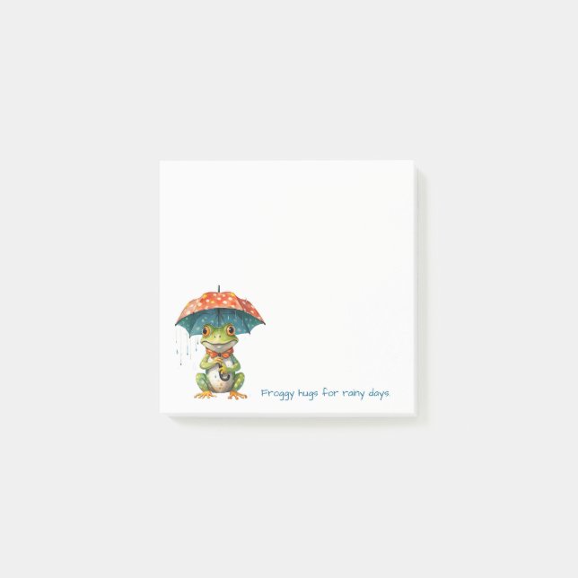 Funny Frog Notes – Rainy Day Joy (Front)