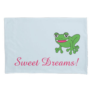 Funny frog pillowcase
