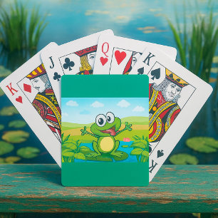 Funny Frog Playing Cards