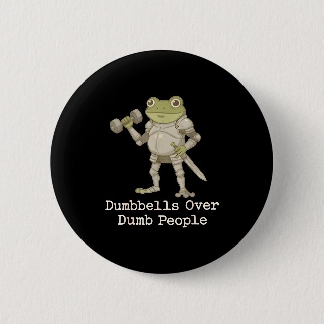 Funny Frog Pregnancy Announcement Medieval Pregnan 6 Cm Round Badge (Front)