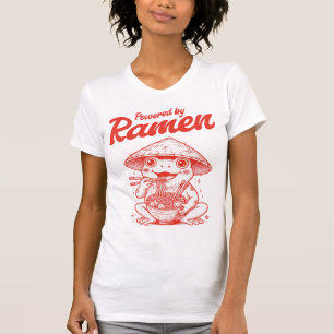 Funny Frog Ramen Shirt Cute Kawaii Food Pun
